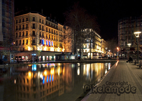 Lyon at Night