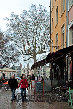 Rainy Day in Lyon